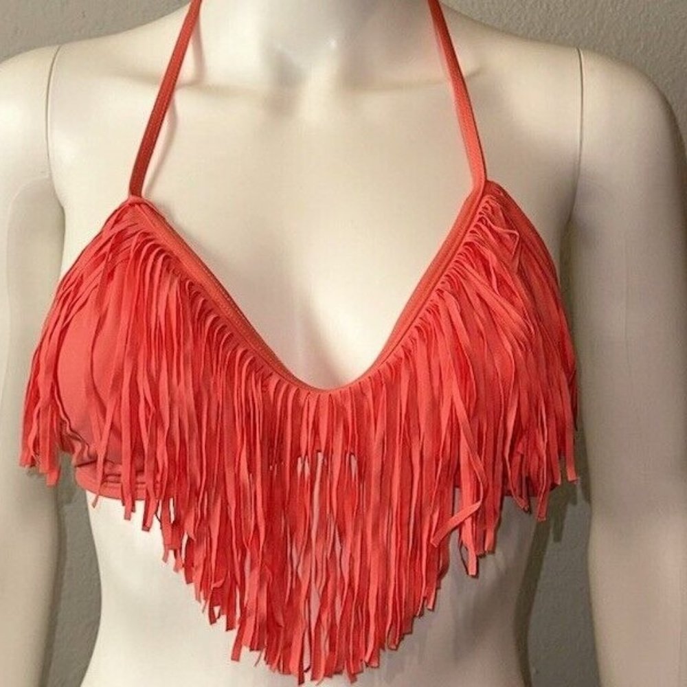 BIKINI TOP- AUDREY FRINGE L*SPACE